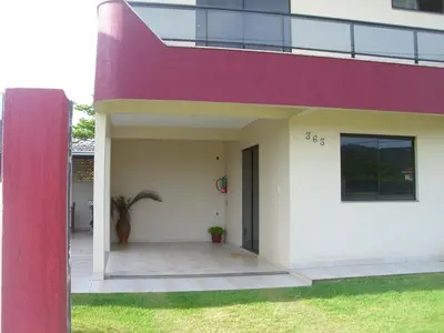 O edifício onde a casa de férias está situado