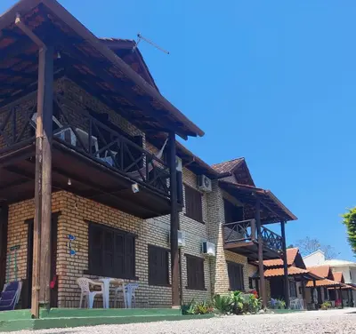 O edifício onde a estalagem está situado
