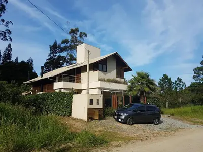 O edifício onde a casa de férias está situado