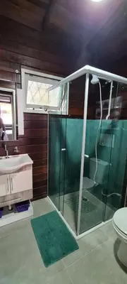 A planta de Casa De Madeira