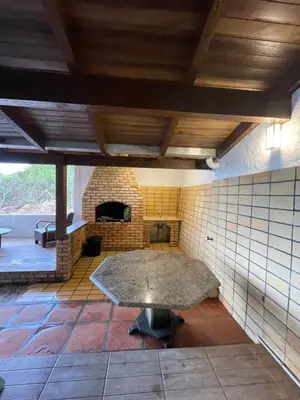 A planta de Casa Marrom