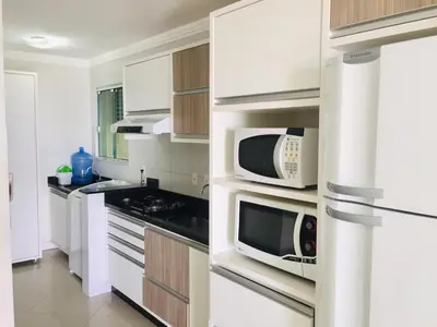 A cozinha ou kitchenette de Apartamentos Mediterrâneo Home Club