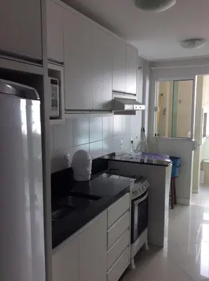 A cozinha ou kitchenette de Apartamentos Mediterrâneo Home Club