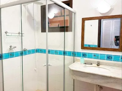 Uma casa de banho em Pousada Pedra da Gaivota