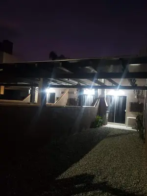 O edifício onde a casa de férias está situado