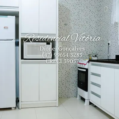 A cozinha ou kitchenette de Residencial Vitória
