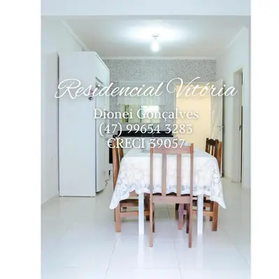 Uma cama ou camas num quarto em Residencial Vitória