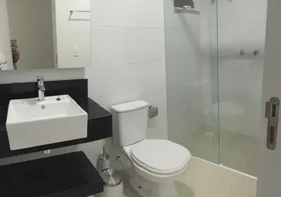 Uma casa de banho em Praia de Mariscal a 50 metros do mar