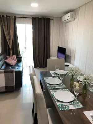 Uma televisão e/ou sistema de entretenimento em Praia de Mariscal a 50 metros do mar