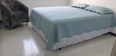 Uma cama ou camas num quarto em Marques Home