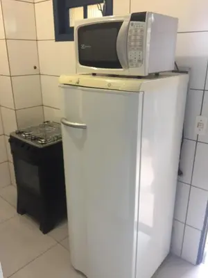 A cozinha ou kitchenette de Pousada Alessandra