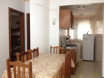 A cozinha ou kitchenette de Raio do Sol Residence