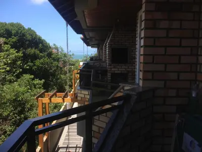 Uma varanda ou terraço em Raio do Sol Residence