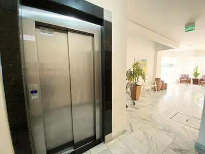 A planta de Apartamento - Pé na Areia