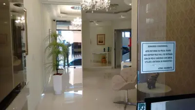 A planta de Apartamento Meia Praia