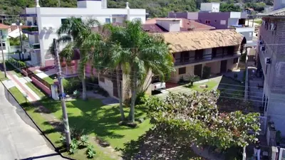 O edifício onde a casa de férias está situado