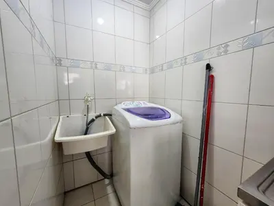 Uma casa de banho em Apto El Shadday 202 cento e cinqüenta metros do Mar