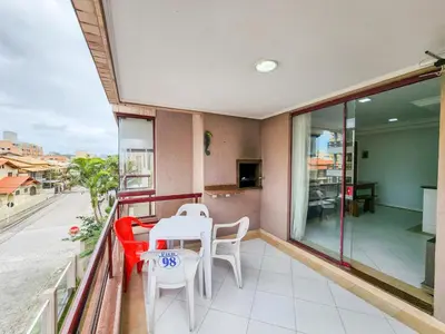 Uma varanda ou terraço em Apto El Shadday 202 cento e cinqüenta metros do Mar