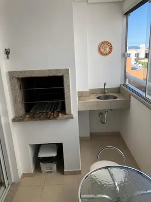 A planta de Apartamento Praia de Palmas