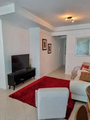 Uma televisão e/ou sistema de entretenimento em Aconchego na praia