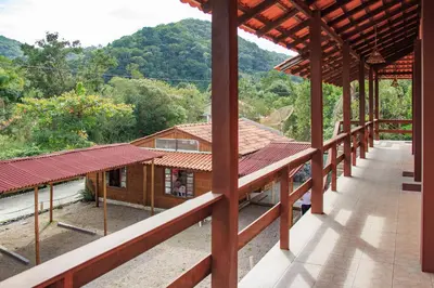 Paisagem natural perto da casa de férias