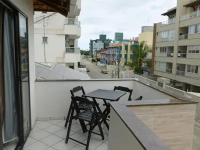 A planta de Apartamento Cobertura - 140 metros da praia