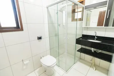 A planta de Apartamento Cobertura - 140 metros da praia