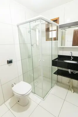 A planta de Apartamento Cobertura - 140 metros da praia
