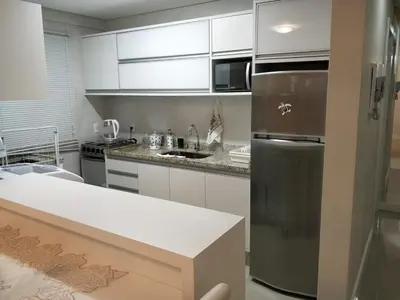 A cozinha ou kitchenette de Don Rafael 02 dormitórios, 80m mar, Mariscal