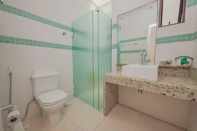 Uma casa de banho em Parador Tropical