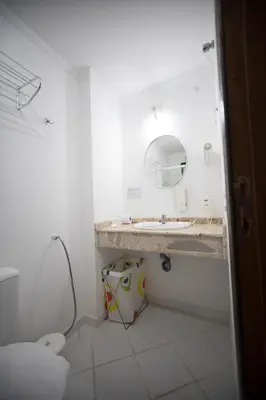 Uma casa de banho em Pousada Dom Capudi