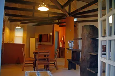 A cozinha ou kitchenette de Pousada Estaleiro Village - Frente Mar