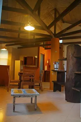 A cozinha ou kitchenette de Pousada Estaleiro Village - Frente Mar