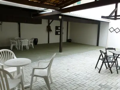 A planta de Apartamentos Bombinhas - 140 metros da Praia