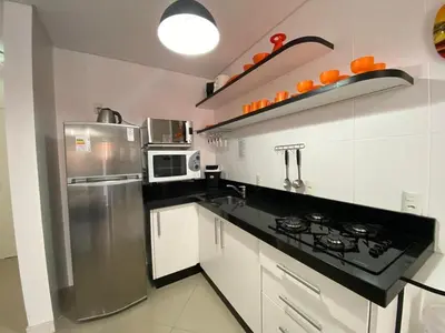 A cozinha ou kitchenette de Res. Morada do Atobá