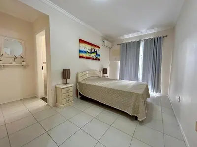 Uma cama ou camas num quarto em Residencial Atenas I