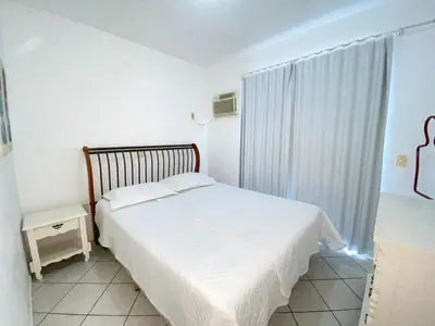 Uma cama ou camas num quarto em Res. Solar das Bromélias