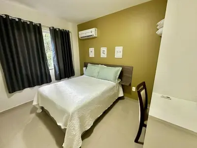 Uma cama ou camas num quarto em Res. Terraza