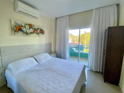 Uma cama ou camas num quarto em Res Costa Verde