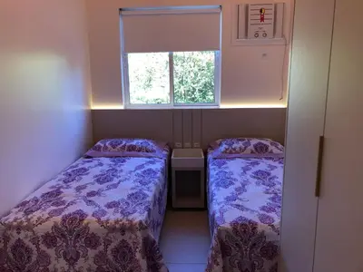 Uma cama ou camas num quarto em Ed. Vila Malorca
