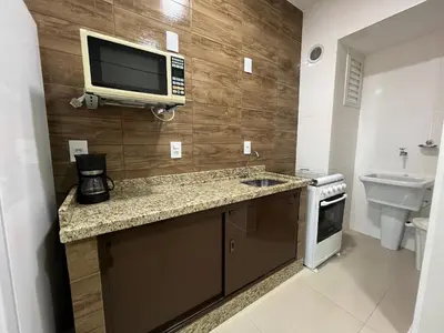 A cozinha ou kitchenette de Residencial Açores