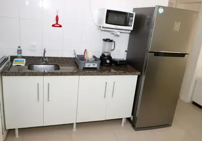 A cozinha ou kitchenette de Residencial Açores