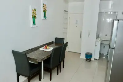 A cozinha ou kitchenette de Residencial Açores