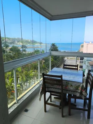 A planta de APARTAMENTO AMPLO - 3 SUÍTES - VISTA DESLUMBRANTE para O MAR NO CENTRO DE ITAPEMA, SC