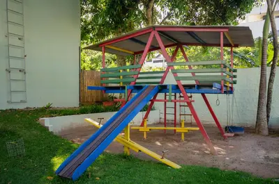 A área de jogos para crianças em Pousada Morada da Praia