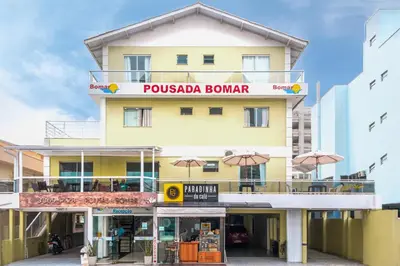 A planta de Pousada Bomar Bombinhas