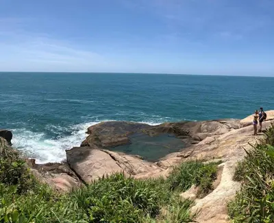 Paisagem natural perto da casa de férias