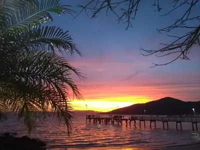 Paisagem natural perto da casa de férias