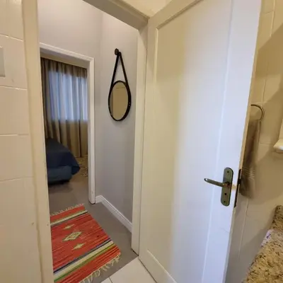 A planta de Apartamento inteiro 30 metros do mar