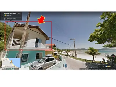 A planta de Casa Beira Mar Mariscal Superior